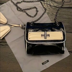 Barbara Bui black small purse purchased in Paris